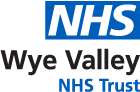 Wye Valley NHS logo and link